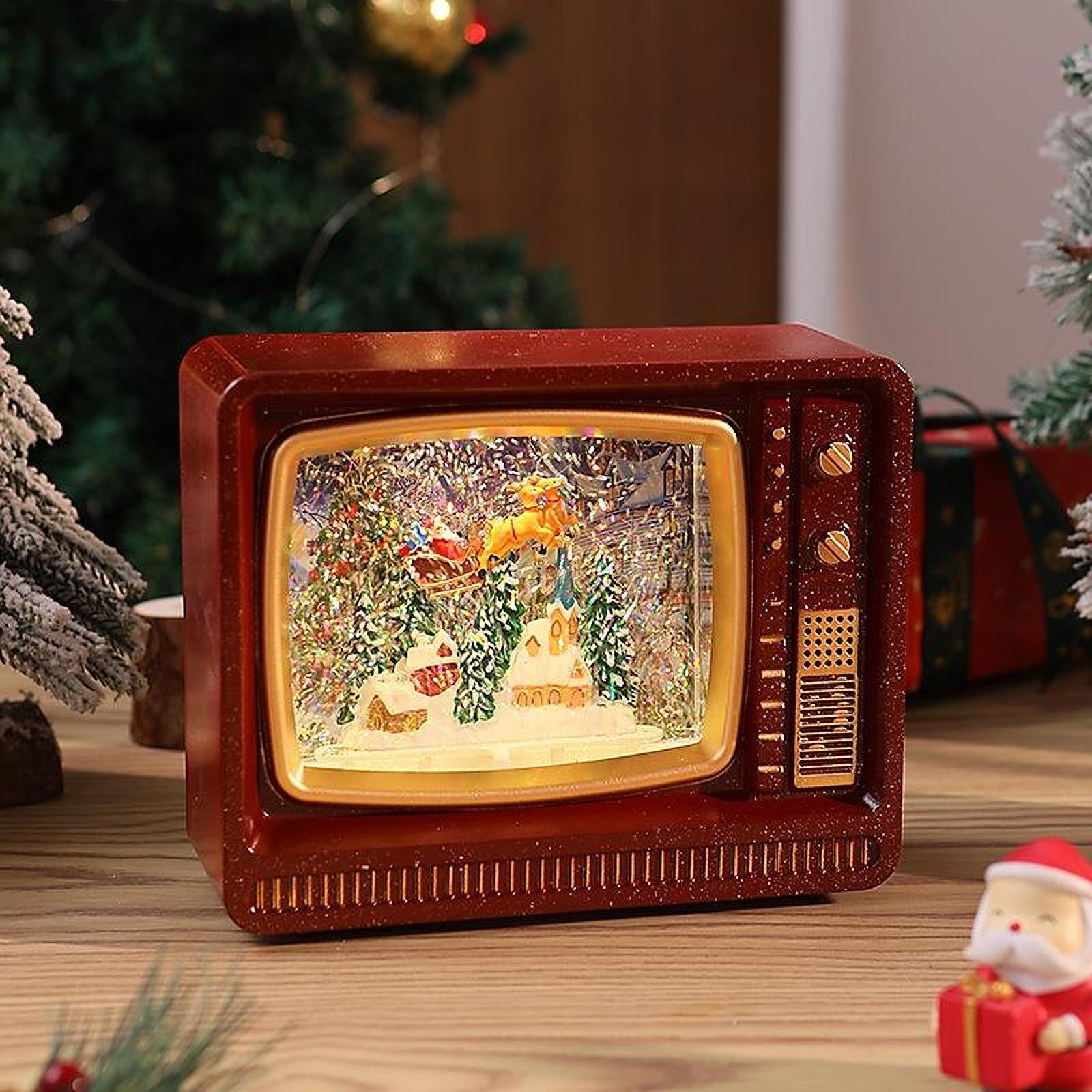 TV Shaped Music Light Lantern  - Snow Globe Musical recension och pris