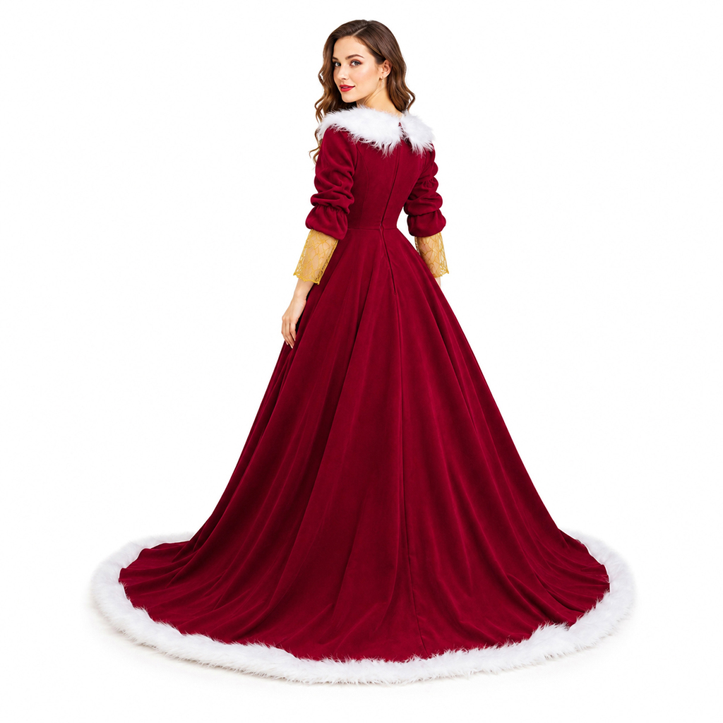 Deluxe Mrs Claus Costumes Adul - Ornament Ball Set recension och pris
