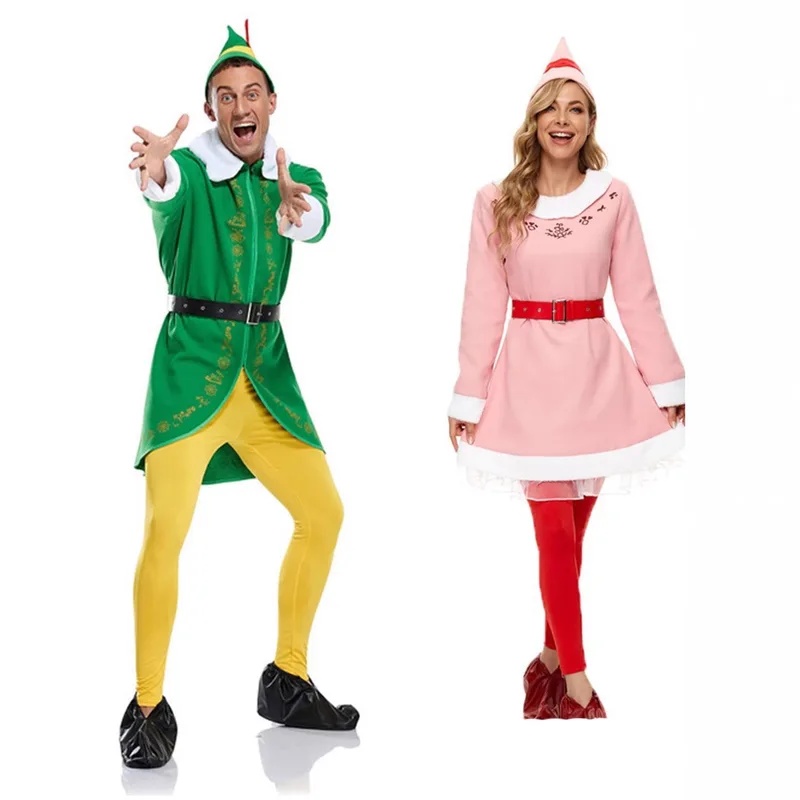 2026 New Halloween Cosplay Cos - Elf Costume Christmas recension och pris