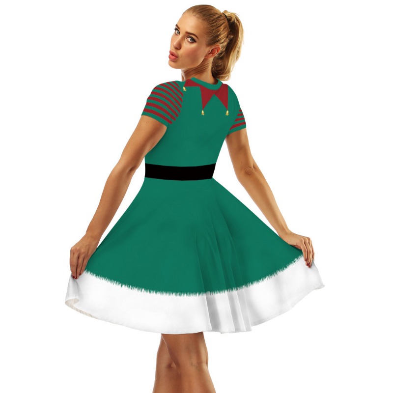 Women Christmas Costume Mini D - Elf Costume Christmas recension och pris