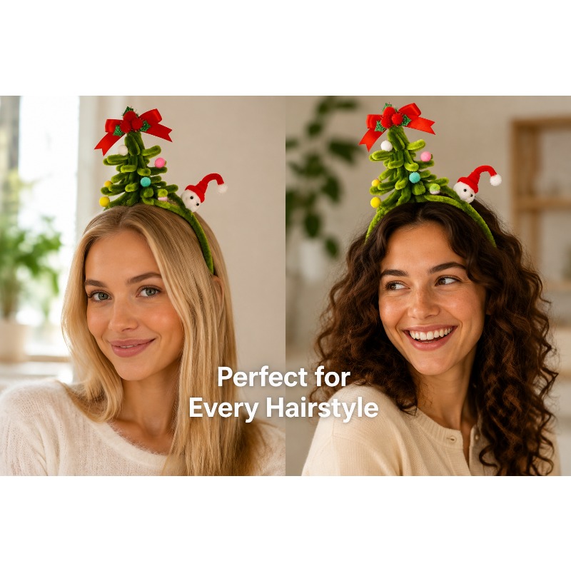 Christmas Headband Christmas T - Ribbon Bow Gift recension och pris