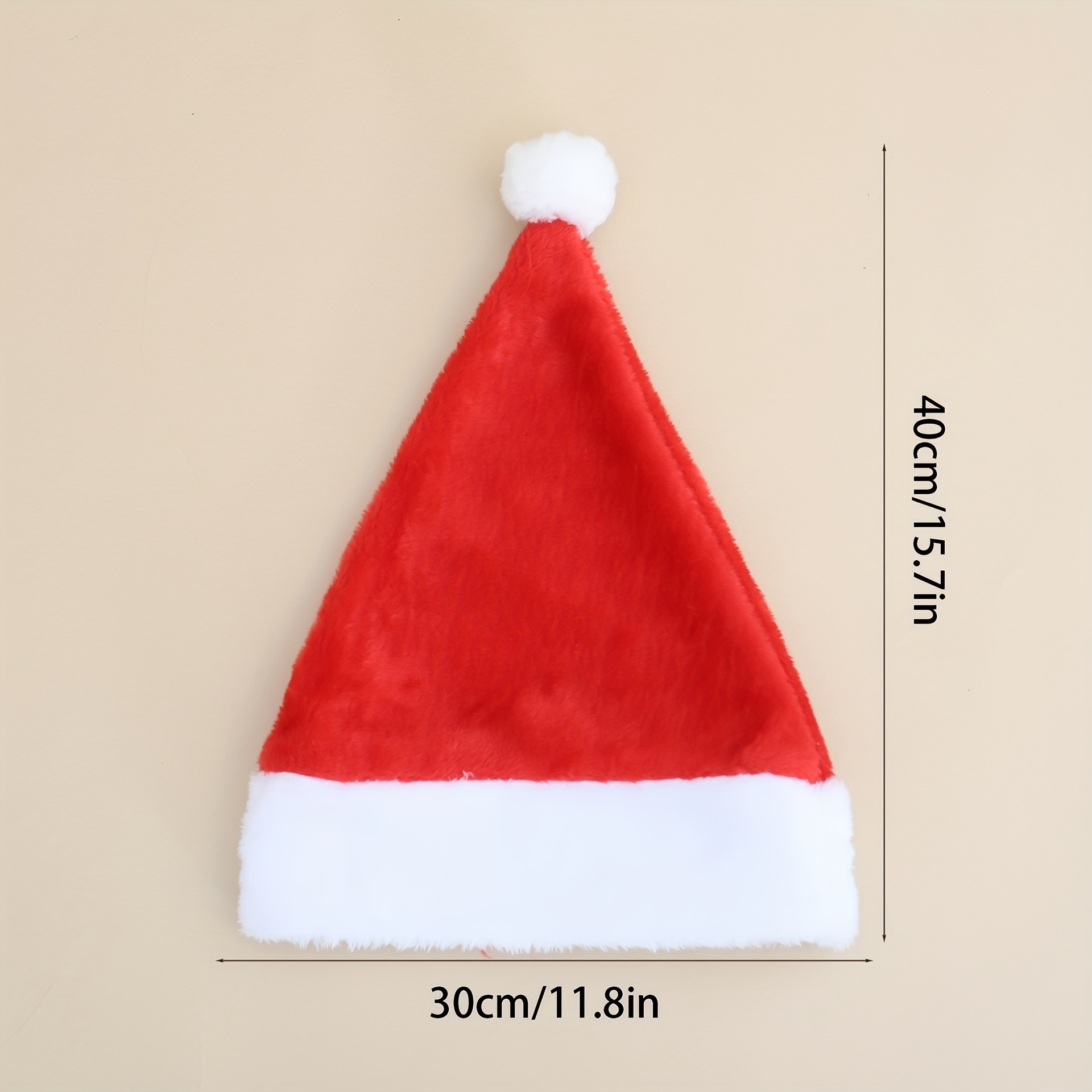 Personalized Christmas Santa H - Santa Hat Plush recension och pris